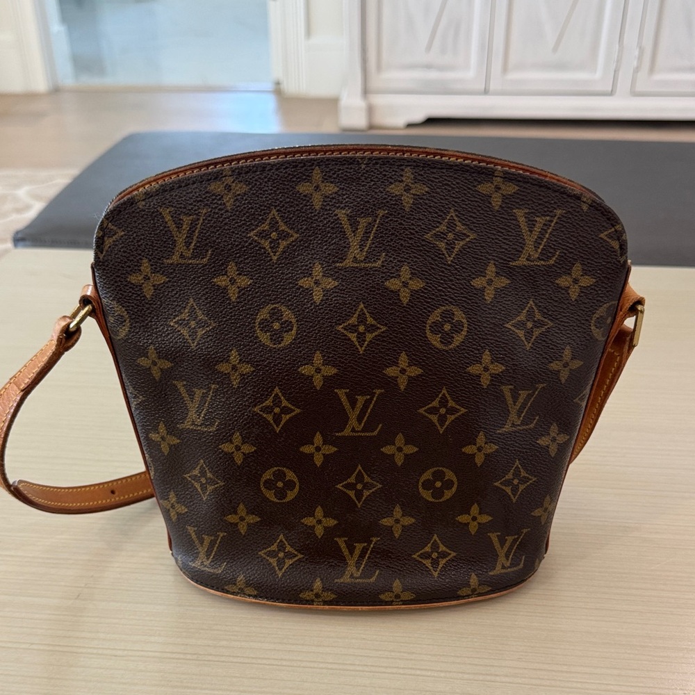Louis Vuitton Brown Monogram Shoulder Bag